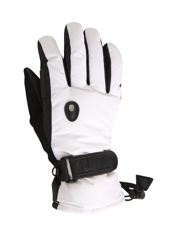 Mountain Warehouse Dark Black Womens Extreme Waterproof Ski Gloves - Image 2 of 9 Mountain Warehouse Dark Black Womens Extreme Waterproof Ski Gloves - Image 2 of 9