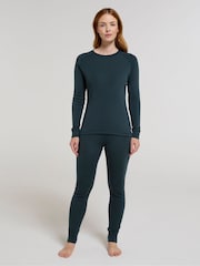 Mountain Warehouse Green Womens Talus Thermal Leggings - Image 3 of 4