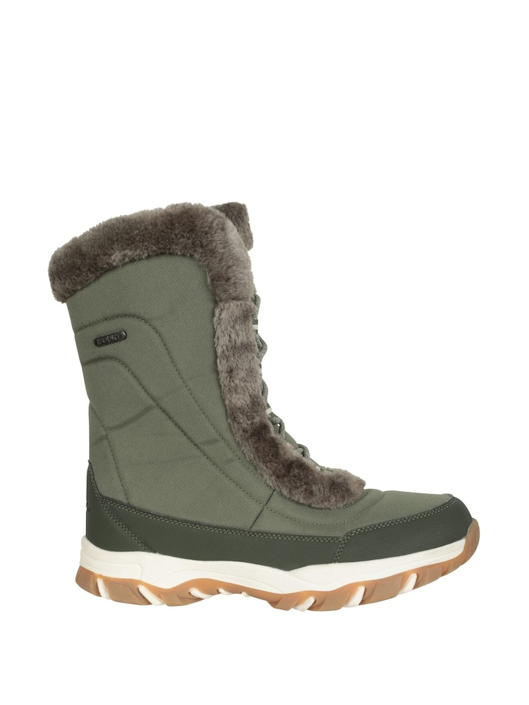 Mountain Warehouse Green Womens Ohio Snow Boots - Image 1 of 8