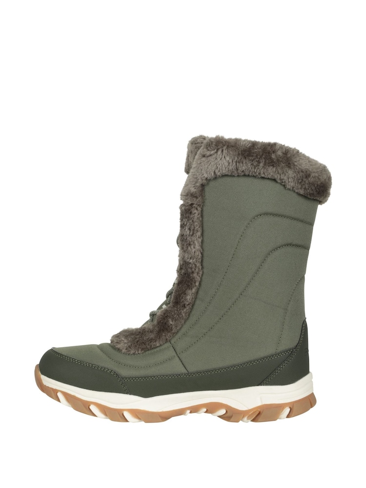 Mountain Warehouse Green Womens Ohio Snow Boots - Image 2 of 8