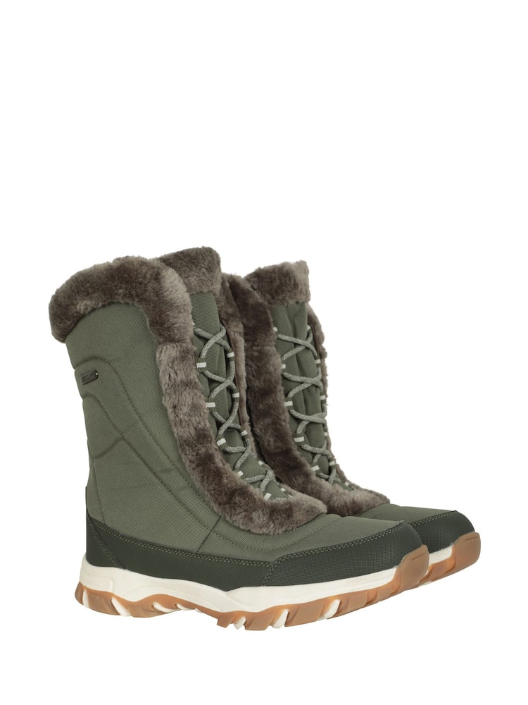 Mountain Warehouse Green Womens Ohio Snow Boots - Image 3 of 8