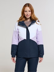 Mountain Warehouse Purple Womens Snow Ski Jacket And Trousers Set - Image 3 of 3
