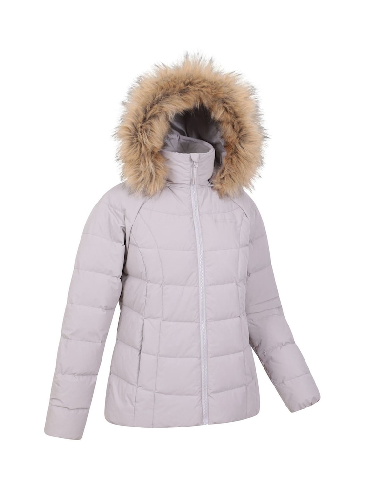 Mountain Warehouse Cream Womens Isla Short Extreme Down Jacket - Image 2 of 5