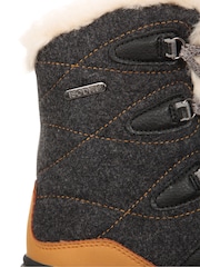 Mountain Warehouse Brown Womens Ice Crystal Waterproof Snow Boots - Image 6 of 8