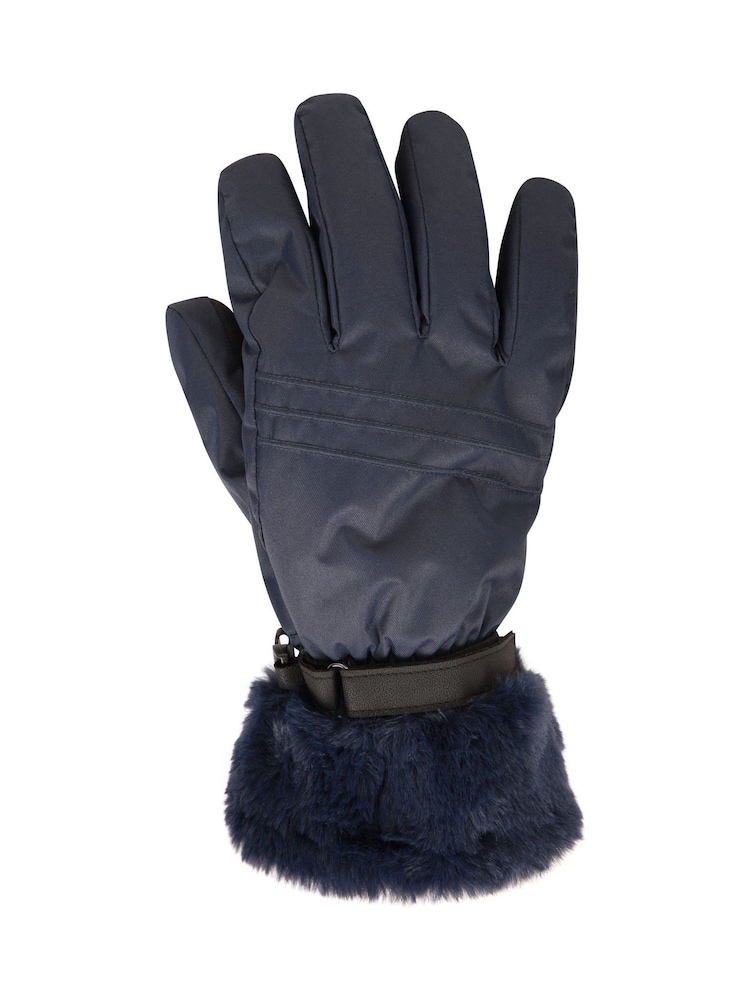 Mountain Warehouse Blue Womens Parallax Waterproof Ski Gloves - Image 2 of 5