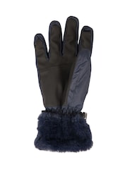 Mountain Warehouse Blue Womens Parallax Waterproof Ski Gloves - Image 3 of 5