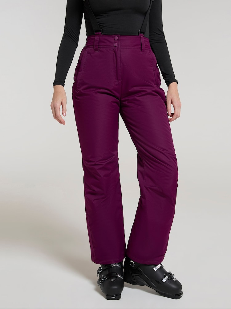 أرجواني - Mountain Warehouse Womens Moon II Snow Ski Trousers - صورة 1 من 13