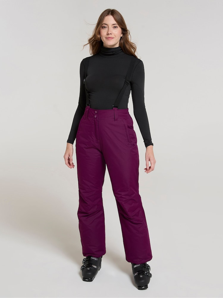 أرجواني - Mountain Warehouse Womens Moon II Snow Ski Trousers - صورة 2 من 13