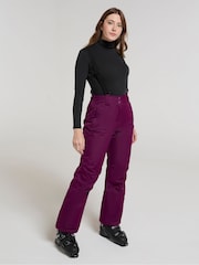 أرجواني - Mountain Warehouse Womens Moon II Snow Ski Trousers - صورة 4 من 13