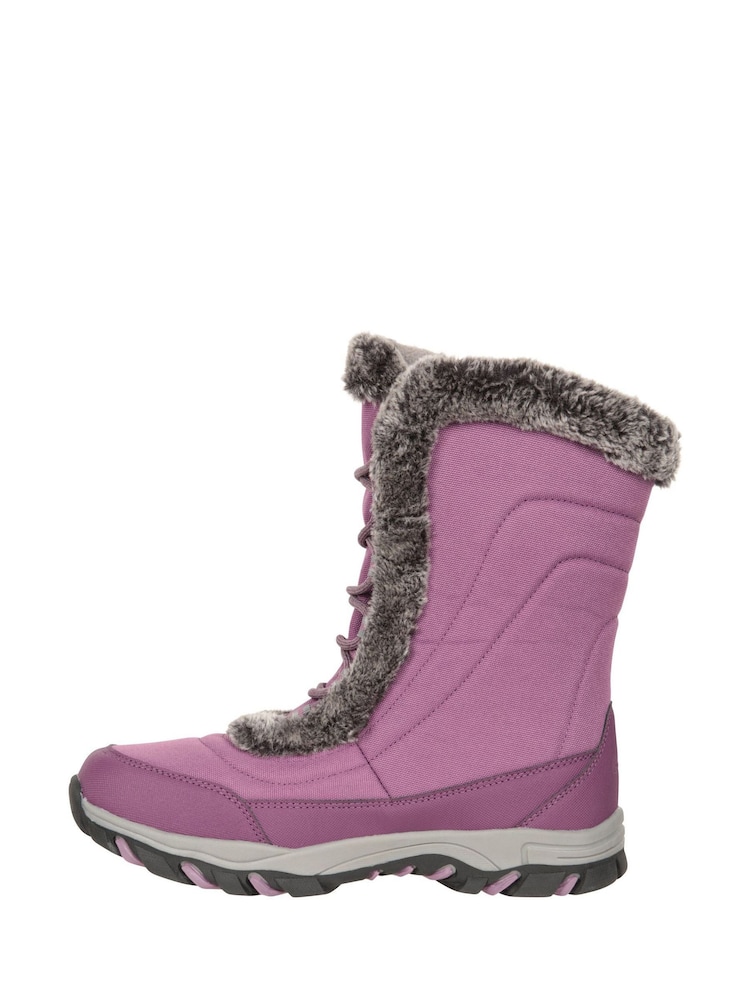 Mountain Warehouse Purple Womens Ohio Snow Boots - Image 2 of 6 Mountain Warehouse Purple Womens Ohio Snow Boots - Image 2 of 6