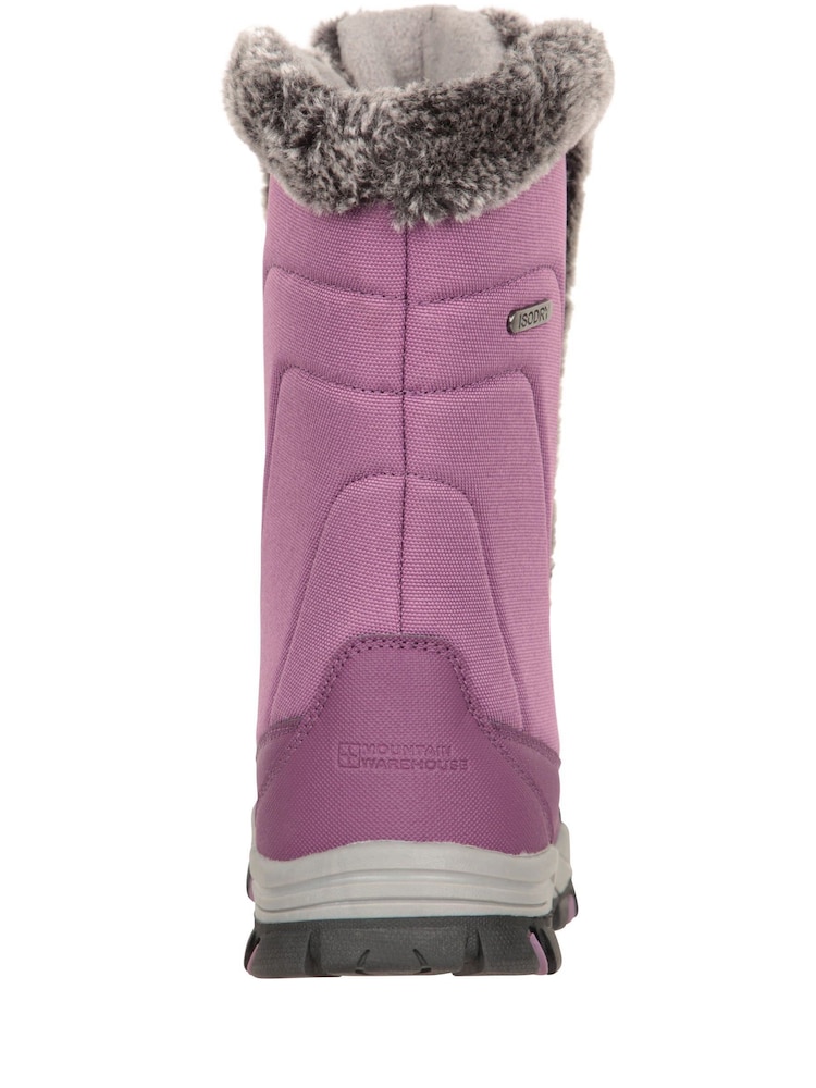 Mountain Warehouse Purple Womens Ohio Snow Boots - Image 4 of 6