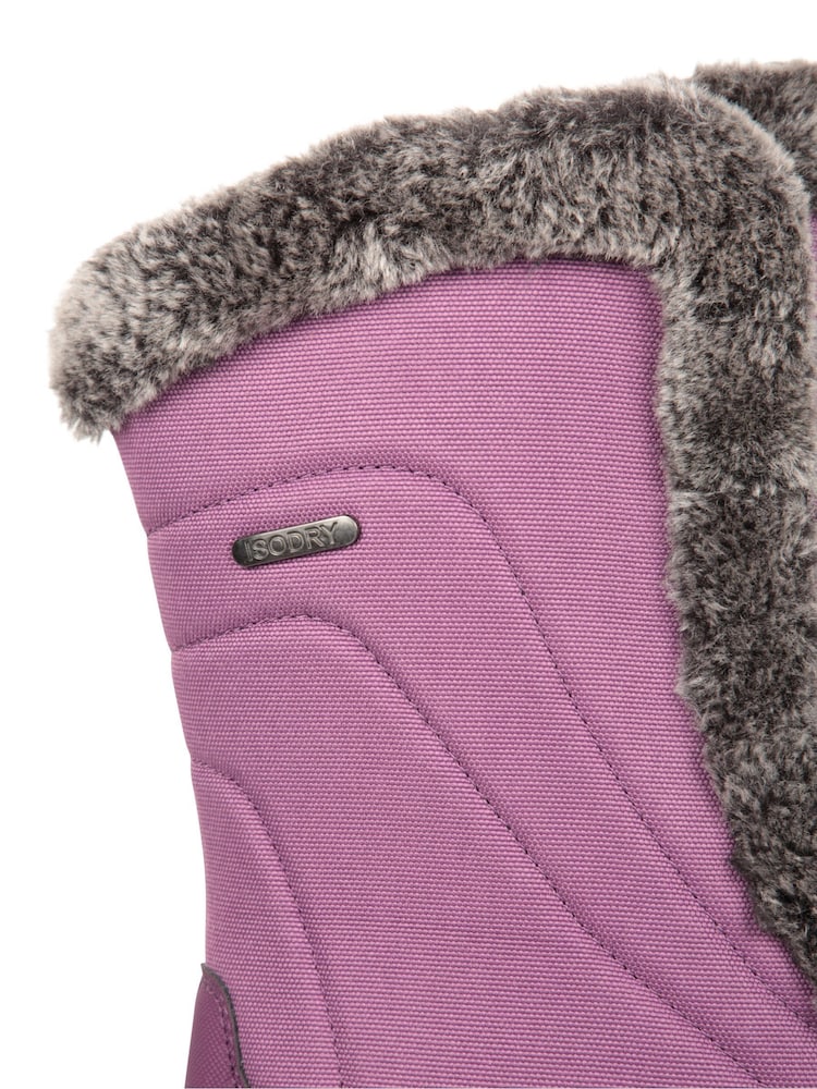Mountain Warehouse Purple Womens Ohio Snow Boots - Image 6 of 6 Mountain Warehouse Purple Womens Ohio Snow Boots - Image 6 of 6