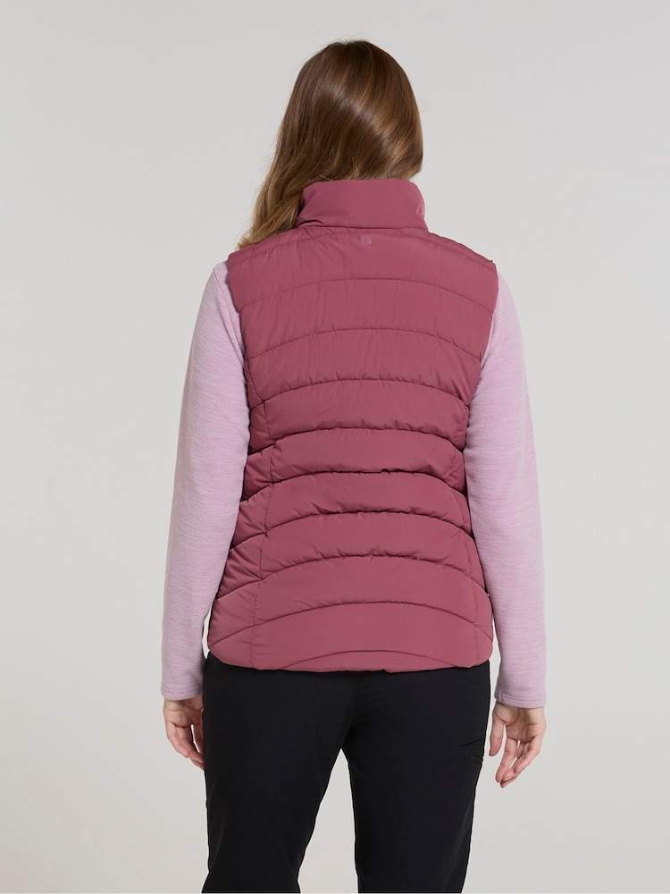 Mountain Warehouse Pink Opal Womens Water-Resistant Padded Jacket - Image 3 of 9
