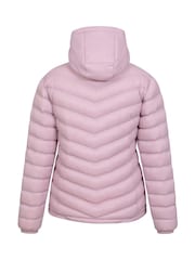 Chaqueta acolchada impermeable con forro de pelo sintético para mujer Seasons de Mountain Warehouse - Imagen 7 de 10