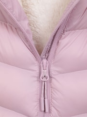 Chaqueta acolchada impermeable con forro de pelo sintético para mujer Seasons de Mountain Warehouse - Imagen 9 de 10