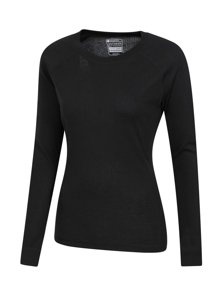 Negro - Pack de 2 camisetas térmicas para mujer Talus de Mountain Warehouse - Imagen 4 de 4