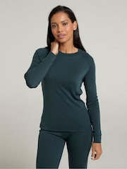 Mountain Warehouse Grey Talus Womens Round Neck Thermal Top - Image 1 of 4