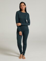 Mountain Warehouse Grey Talus Womens Round Neck Thermal Top - Image 2 of 4