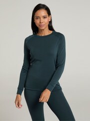 Mountain Warehouse Grey Talus Womens Round Neck Thermal Top - Image 4 of 4