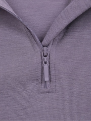 Mountain Warehouse Purple Womens Merino Zip Neck Thermal Top - Image 9 of 9