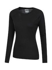 Mountain Warehouse Black Womens Talus Thermal Top & Joggers Set - Image 4 of 11