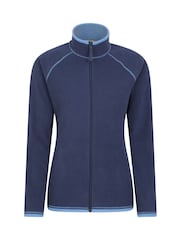 Mountain Warehouse Blue Womens Montana Full Zip Fleece - Image 1 of 5
