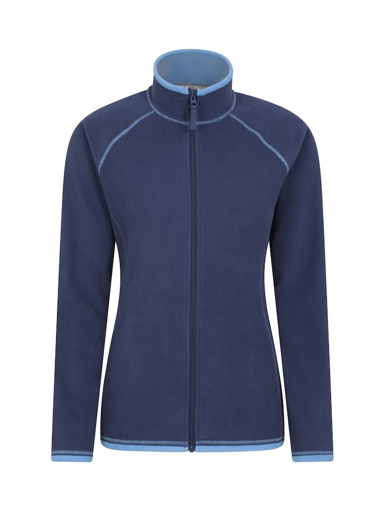 Mountain Warehouse Blue Womens Montana Full Zip Fleece - Image 1 of 5