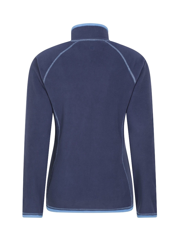 Mountain Warehouse Blue Womens Montana Full Zip Fleece - Image 2 of 5