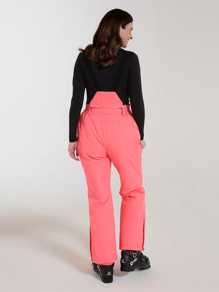 Mountain Warehouse Pink Womens Moon II Snow Ski Trousers - Image 2 of 11 Mountain Warehouse Pink Womens Moon II Snow Ski Trousers - Image 2 of 11
