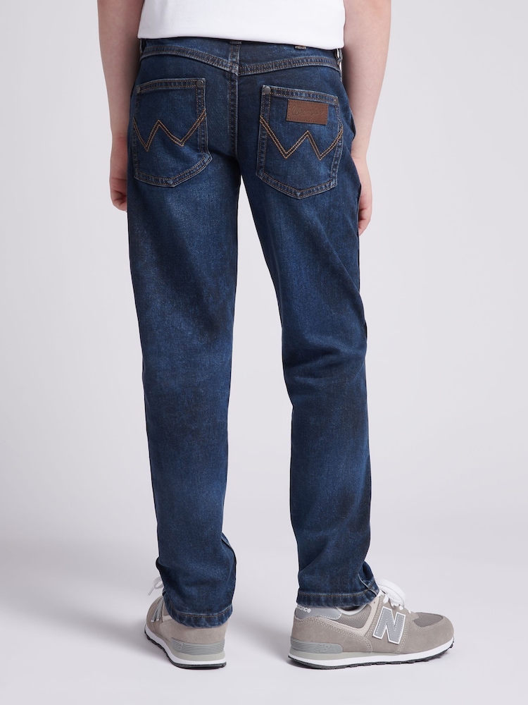 Wrangler Sky Blue Straight Fit Boys Jeans - Image 2 of 4