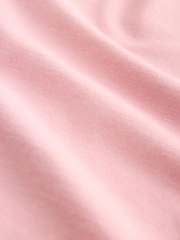 Pink Light Slim Fit Essential Crew Neck Cotton T-Shirt - Image 3 of 3