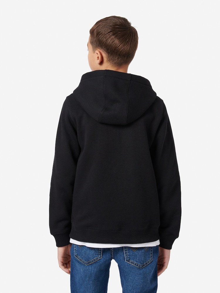Wrangler Black Boys Festival Zip Hoodie - Image 2 of 8