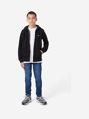 Wrangler Black Boys Festival Zip Hoodie - Image 3 of 8