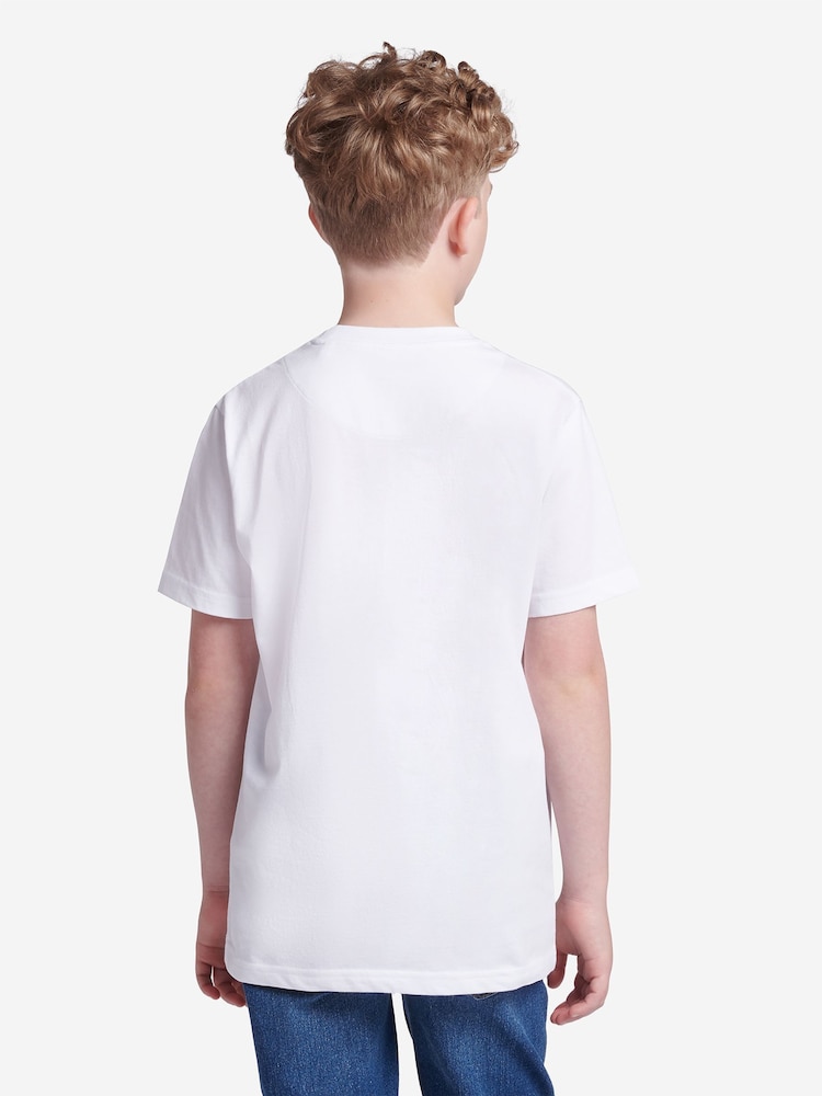 Wrangler White Boys Festival 100% Cotton T-Shirt - Image 2 of 5