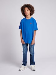 Wrangler Blue Chrome Straight Fit Boys Jeans - Image 2 of 7