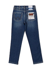 Wrangler Blue Chrome Straight Fit Boys Jeans - Image 5 of 7