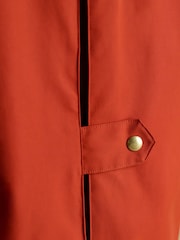 Joules Katherine Burnt Orange Waterproof Heritage Coat - Image 11 of 12