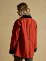 Joules Katherine Burnt Orange Waterproof Heritage Coat - Image 2 of 12