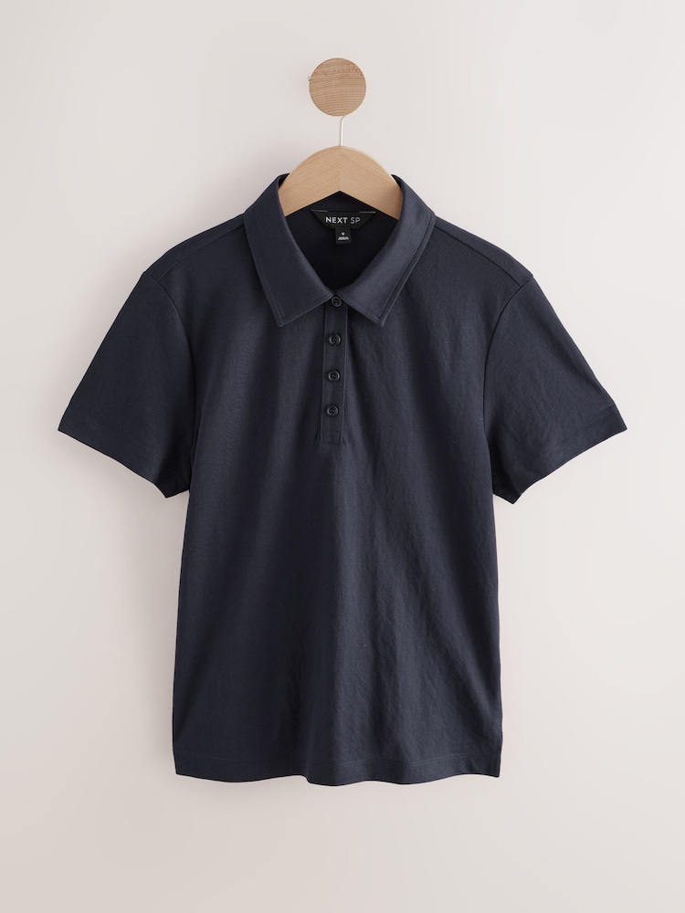Navy Polo Womens T-Shirt - Image 1 of 1