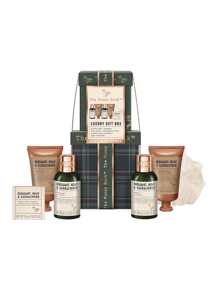 Baylis & Harding The Fuzzy Duck Bergamot Hemp Sandalwood Luxury Gift Box Set - Image 1 of 5