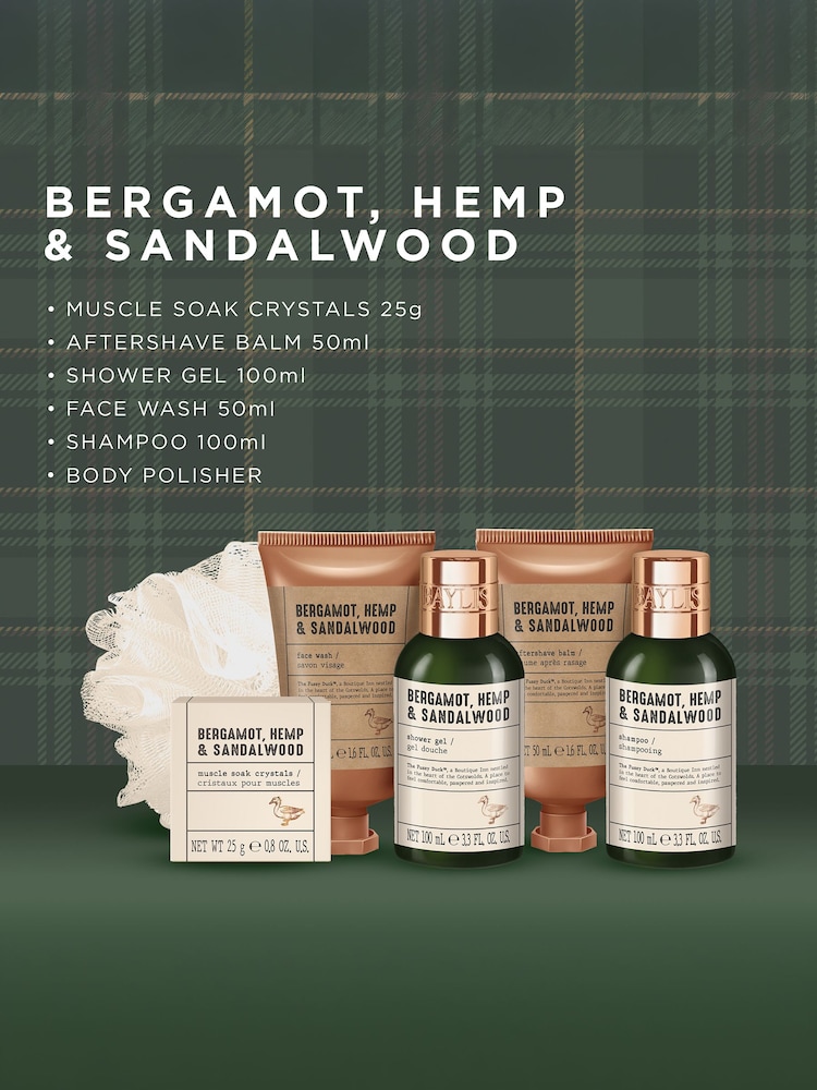 Baylis & Harding The Fuzzy Duck Bergamot Hemp Sandalwood Luxury Gift Box Set - Image 2 of 5
