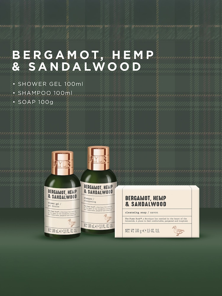 Baylis & Harding The Fuzzy Duck Bergamot Hemp Sandalwood Luxury Essentials Gift Set - Image 2 of 5 Baylis & Harding The Fuzzy Duck Bergamot Hemp Sandalwood Luxury Essentials Gift Set - Image 2 of 5