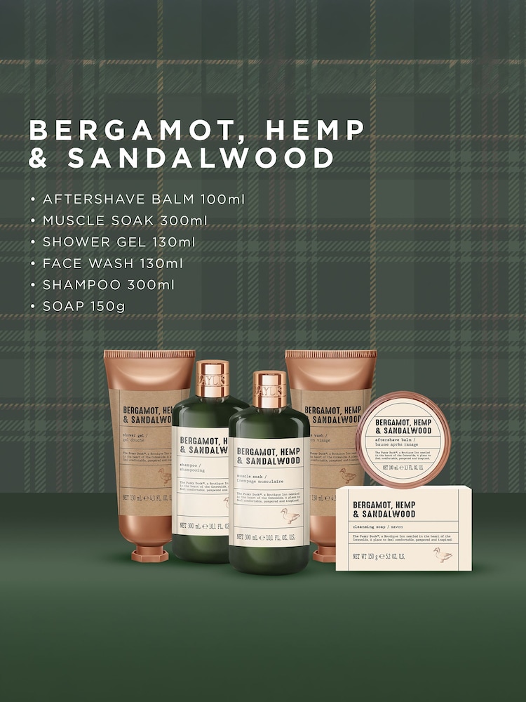 Baylis & Harding The Fuzzy Duck Bergamot Hemp  Sandalwood Ultimate Wash Kit Gift Set - Image 2 of 5