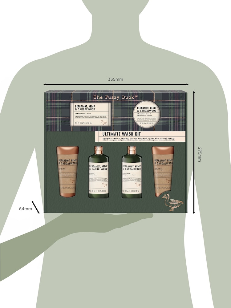 Baylis & Harding The Fuzzy Duck Bergamot Hemp  Sandalwood Ultimate Wash Kit Gift Set - Image 5 of 5
