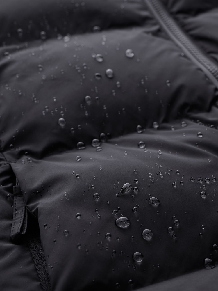 Seasalt Cornwall Black Field Path Padded Waterproof Jacket - Image 5 of 5 Seasalt Cornwall Black Field Path Padded Waterproof Jacket - Image 5 of 5
