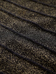 Seasalt Cornwall Black Petite Glass Stem Sparkly Knitted Dress - Image 5 of 5
