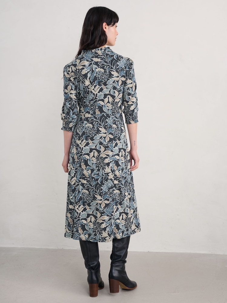 Seasalt Cornwall Blue Foxtrot Dress - Image 2 of 5