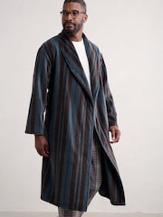 Seasalt Cornwall Black Multi Mens Rosemergy Robe - Image 1 of 5