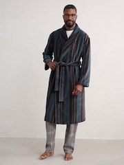Seasalt Cornwall Black Multi Mens Rosemergy Robe - Image 2 of 5