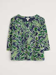 Seasalt Cornwall Green Living Canvas Top - Image 4 of 5